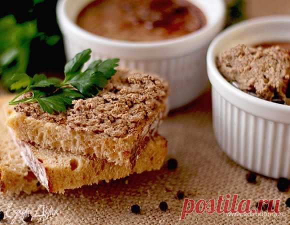 Как приготовить Запеченный паштет из куриной печени Пошаговый рецепт с ингредиентами и фото