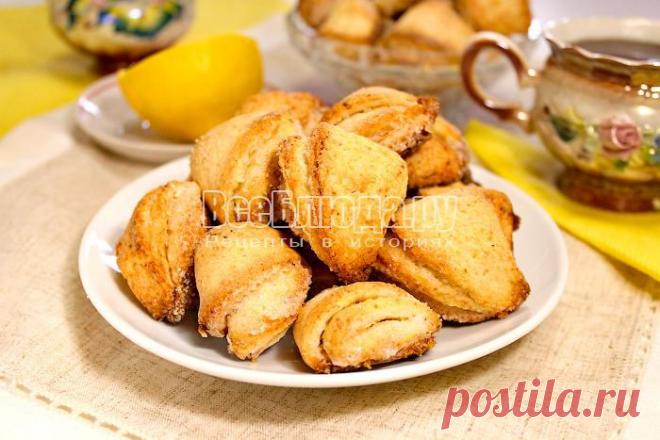 Печенье из творога Уголки, рецепт и пошаговые  | Все Блюда