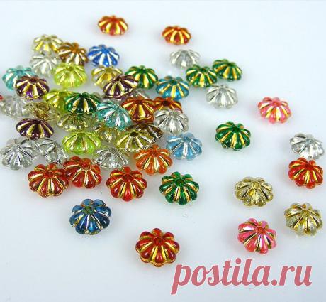 Бесплатная доставка цвет / линия акриловые бусины, Прозрачный бусины дети ювелирных изделий материалы 1000 шт. купить на AliExpress