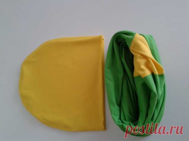 Как сшить шапку и снуд из трикотажа, платочной ткани, флиса своими руками? Выкройка шапки для девушек, женщин, детей