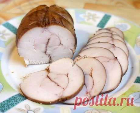 Пикантная пастрома из куриной грудки в винном маринаде!