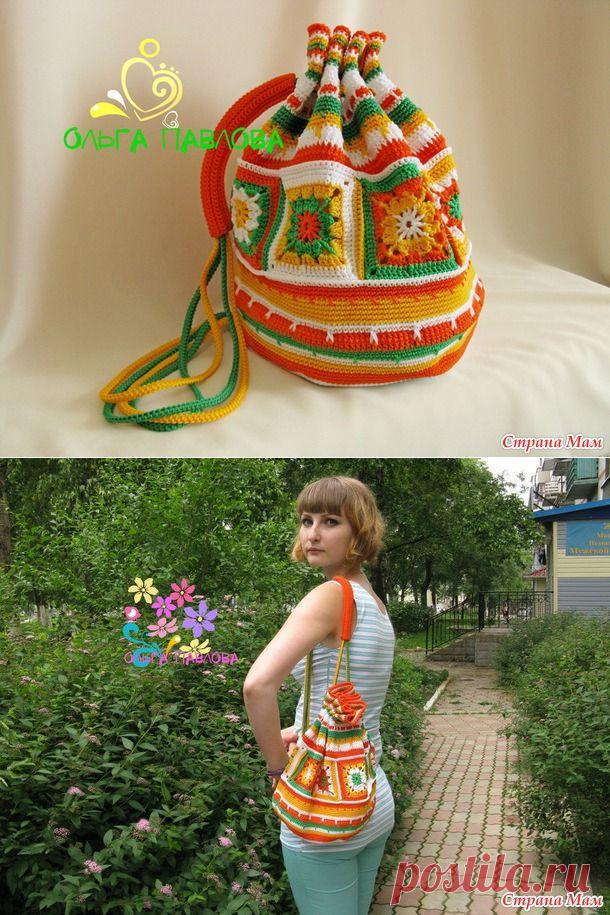 Вяжем вместе рюкзачок "Яркое лето"! - Вяжем вместе он-лайн - Страна Мам