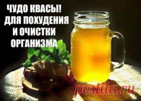 Чудесные квасы для похудения и очистки организма