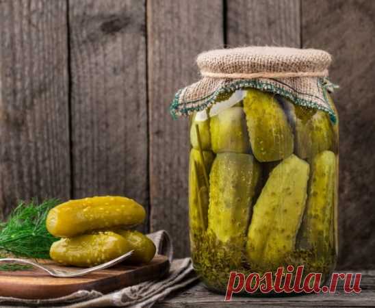 Маринованные огурцы с уксусом на зиму в банках — Домашние заботы