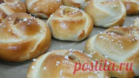 Булочки с яблоками! Такие воздушные, мягкие и ароматные!