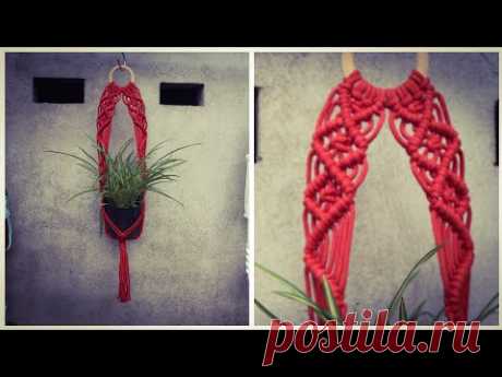 Day 10 - DIY Easy Macrame Plant Hanger #10 - 30 Day Challenge by TNARTNCRAFTS