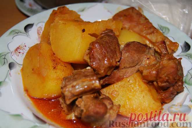 Картошка с мясом, лучшие рецепты