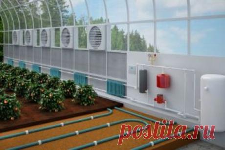 Водяное отопление теплицы зимой своими руками