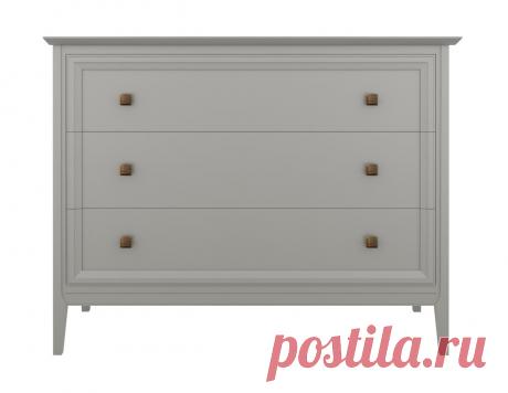Светло серый комод из массива бука купить по цене 73 700 руб. в Москве — интернет-магазин Chudo-magazin.ru