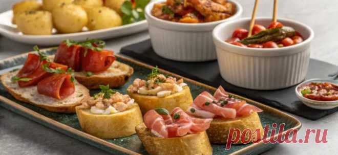 Испанские тапас. 10 вкусных рецептов