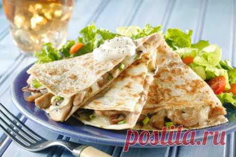 5 рецептов кесадильи для вкусного и полезного перекуса