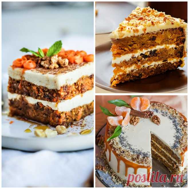 Морковный торт