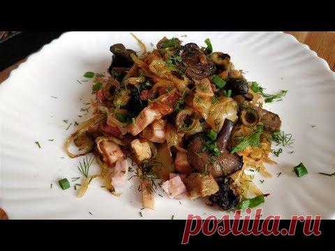Русская кухня / Московская селянка / Московская солянка на сковороде /рецепт 1861 года