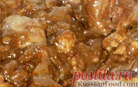 Рецепт: Куриная печень по-китайски на RussianFood.com