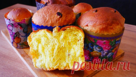 СЕКРЕТ ПЫШНОСТИ! Заварной КУЛИЧ, который ВСЕХ удивит! (Рецепт мечты)