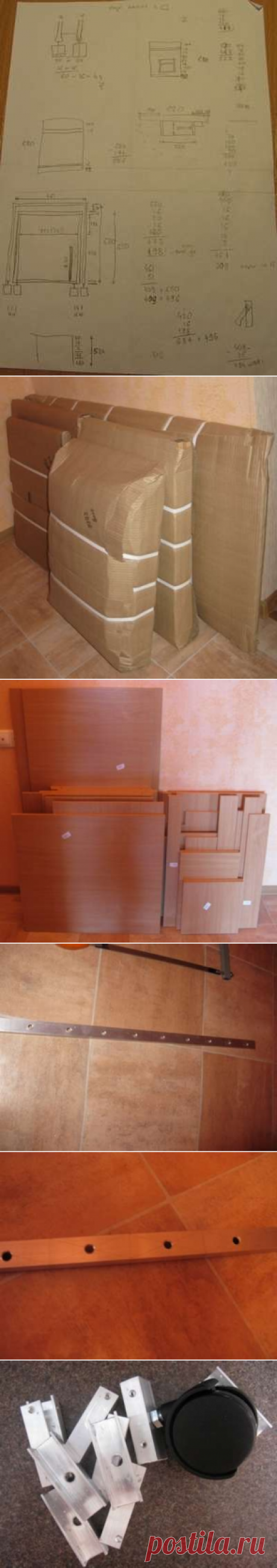 Как собрать швейный стол