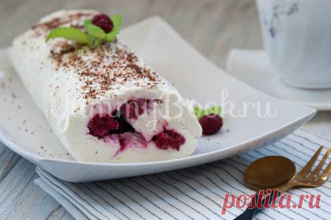 Творожный рулет с ягодами - простой и вкусный рецепт с пошаговыми фото Как приготовить творожный рулет с ягодами. Пошаговый рецепт с фотографиями, подробным описанием и ингредиентами.