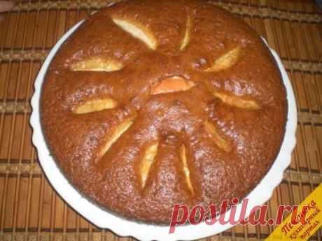 Бисквитный пирог с яблоками (пошаговый рецепт с фото) — Кулинарный портал Печенюка