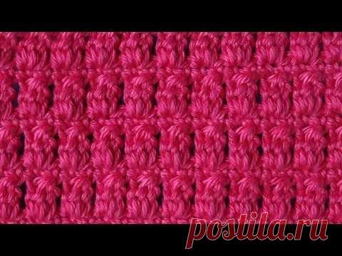 Узор из столбиков мастер класс. Узор из столбиков крючком. | Домоводство для всей семьи
