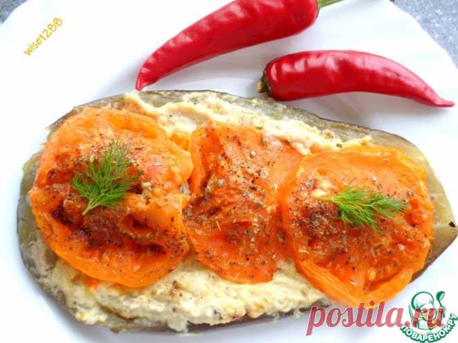 Баклажановая гондола Кулинарный рецепт