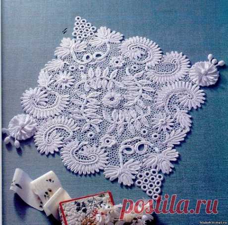Элементы ирландского кружева.