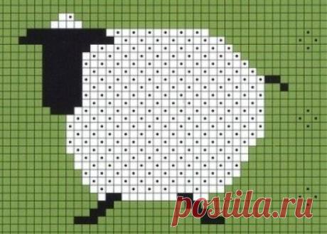 Очаровательные барашки в схемах для вязания и вышивки - для ваших красивых вещей! | Вязалки Веселого Хомяка | Яндекс Дзен