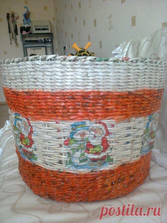 (+1) тема - Плетение из газетных трубочек.Мои первые работы | РУКОДЕЛИЕ