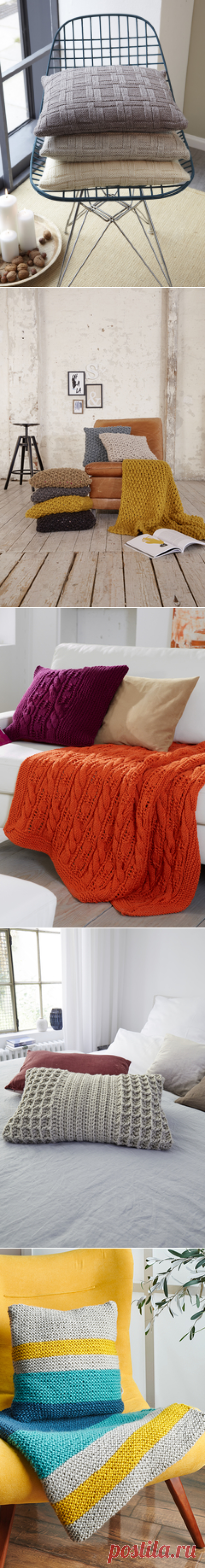 Cushions in natural colors, R0423 | Schachenmayr