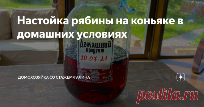 Настойка рябины на коньяке в домашних условиях Здравствуйте, дорогие читатели! Приобрела набор для настойки рябины на коньяке. Взяла пакетик с содержимым, достала бутылку коньяка и пошла в беседку творить или вытворять(на второе больше похоже 🤣).  Итак, все подготовила и решила прочитать инструкцию. Выяснилось, что нужно настаивать на водке или самогоне - хм 🤔. Муж предложил следовать инструкции. Я конечно не профессионал в этом деле, да и коньяк не люблю, но решила взят...
