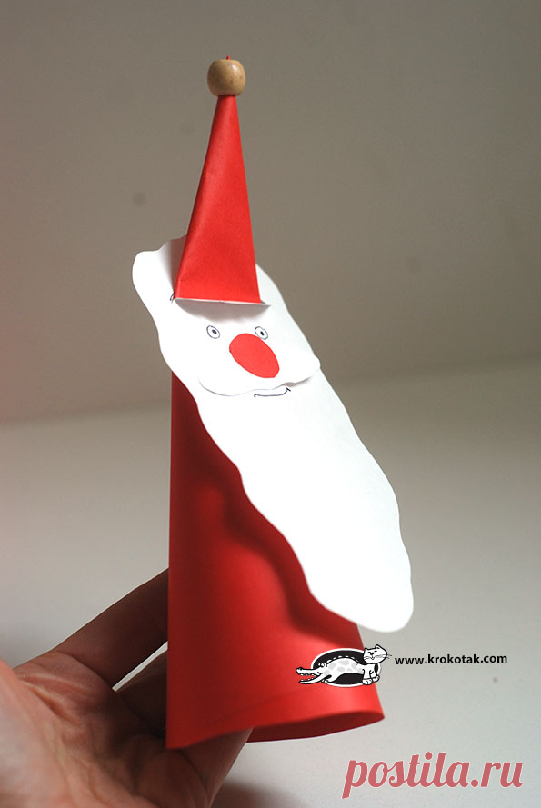 Paper Santa Claus | krokotak
