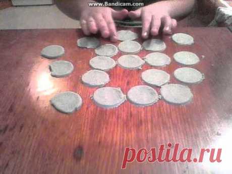 Роза из соленого теста