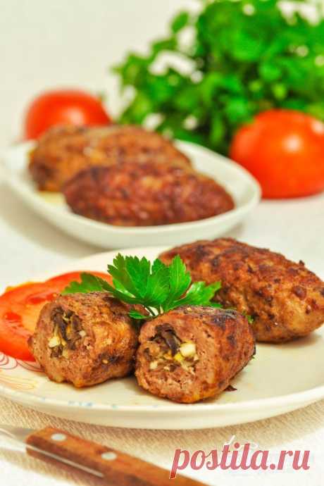 Зразы с грибами, луком и яйцом - медиаплатформа МирТесен