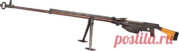 Противотанковое ружье Симонова — история создания и основные ТТХ