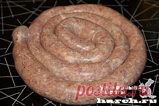 Домашние свиные колбаски | Харч.ру - рецепты для любителей вкусно поесть
