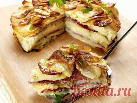 Картофельный пирог «Чипс»