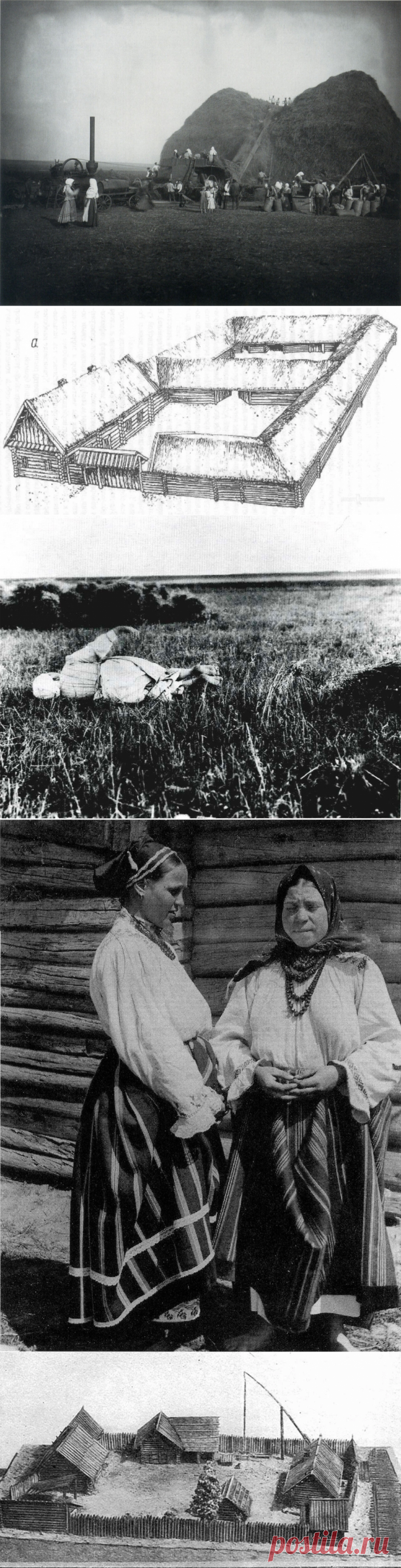 Удивившие меня старинные фотографии крестьянской жизни | sevprostor | Яндекс Дзен