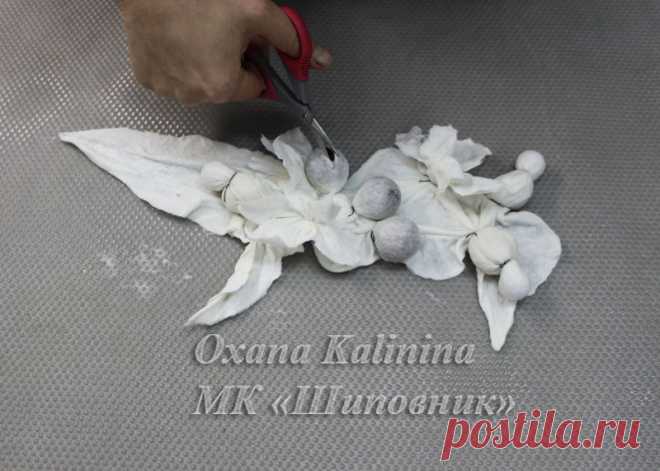 Мастер-класс "Браслет "Шиповник". - Felted Loft