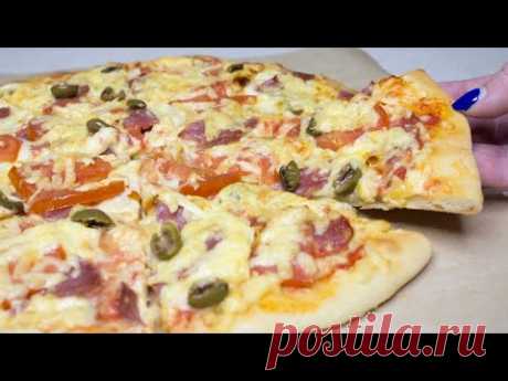ДОМАШНЯЯ ПИЦЦА 🍕 ► Лучшее тесто для пиццы ► SIMPLE recipe #90