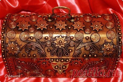 СУНДУК Пейп- арт