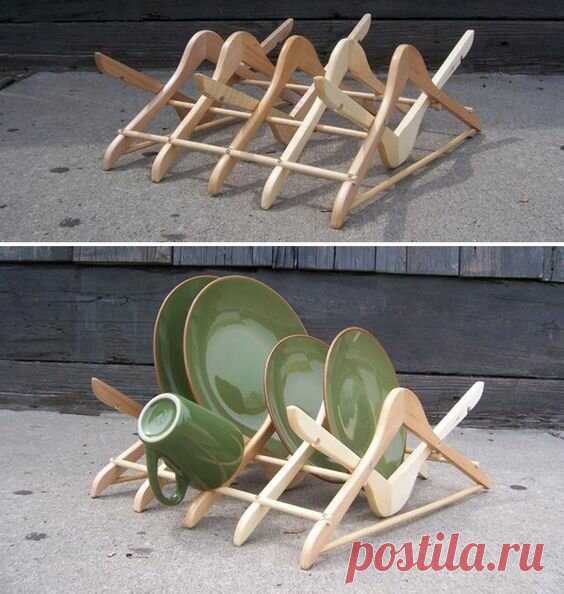 Гениальные вещи из старых вешалок — Сделай сам, идеи для творчества - DIY Ideas