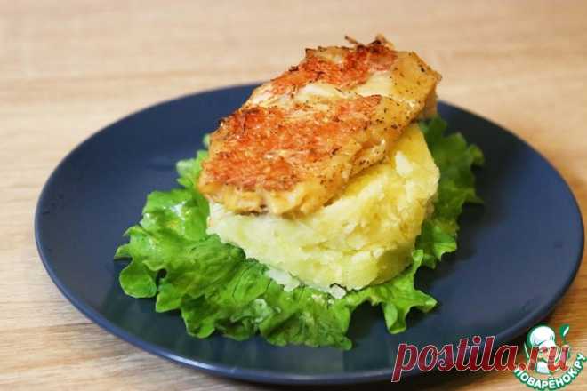 Морской окунь в рукаве Кулинарный рецепт