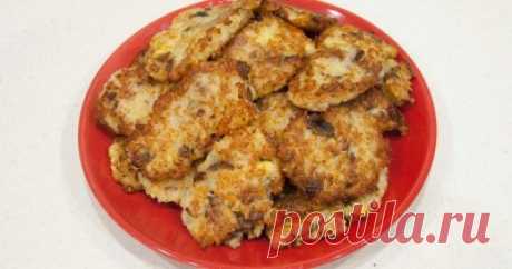 Грибные котлеты с грибами - 36 рецептов - 1000.menu