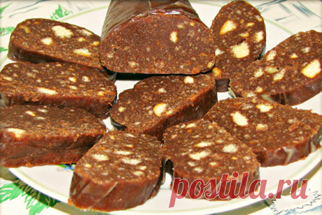 Сладкая колбаска — Вкусная еда