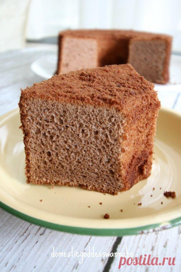 Нутелла шифон торт / домашняя богиня подражатель
