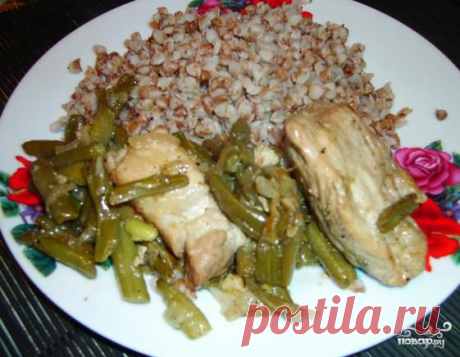 Мясное рагу со спаржевой фасолью - пошаговый кулинарный рецепт на Повар.ру
