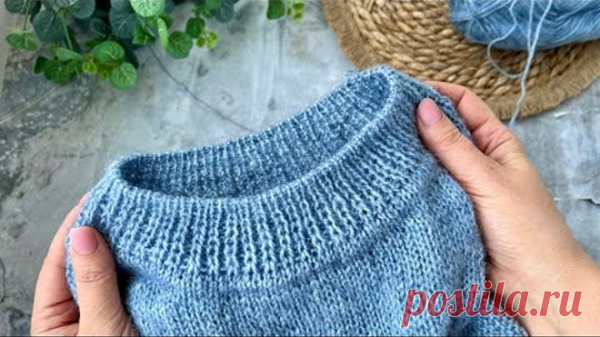 Идеальная резинка для горловины! У ВСЕХ эта резинка получается ровной! Самая лучшая резинка!