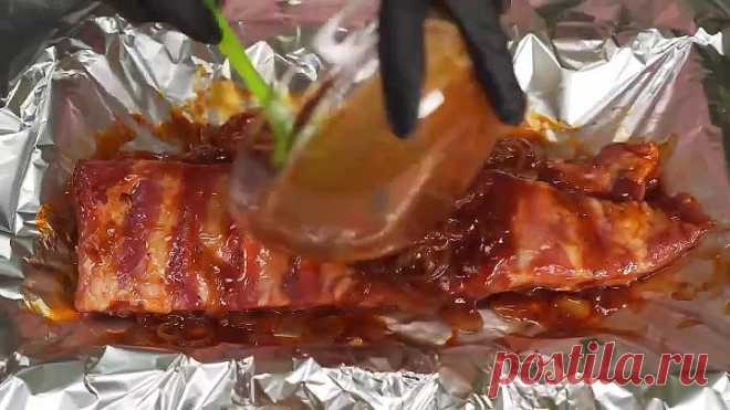 Сочные и нежные СВИНЫЕ РЕБРЫШКИ в духовке. Рецепт от Всегда Вкусно!