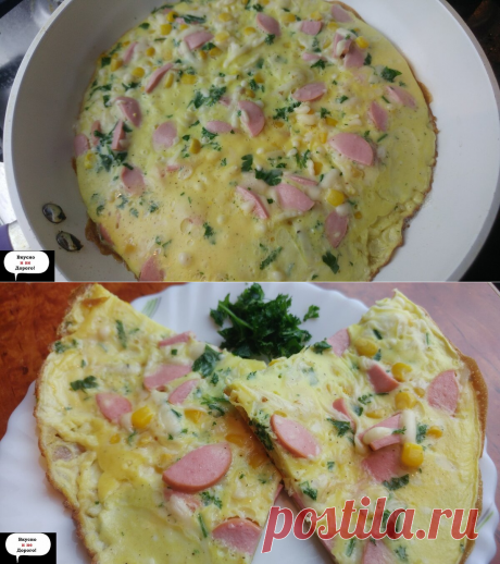 Все перемешал и на сковородку! Вкуснотища на каждый день