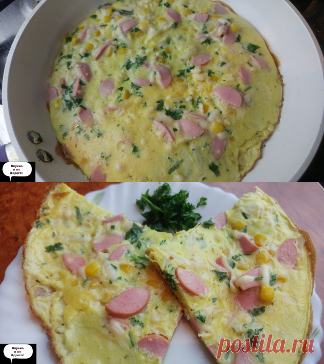 Все перемешал и на сковородку! Вкуснотища на каждый день