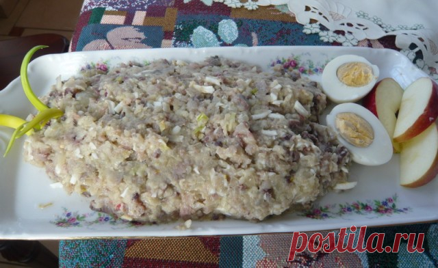 Форшмак по рецепту еврейской бабушки